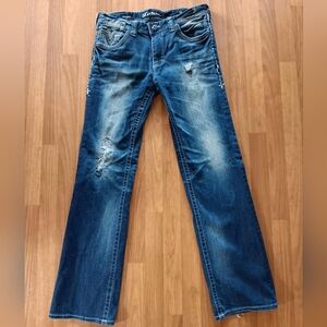 Affliction Mens Relaxed Jeans Size 33